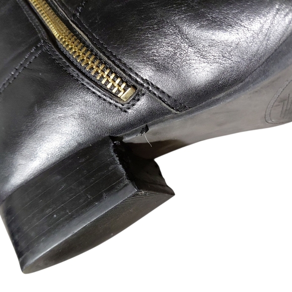 Michael Kors Black and Brown Heeled Boots - Picture 12 of 16